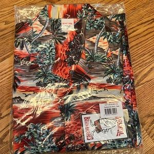 Birdwell men’s tropical-print shirt.